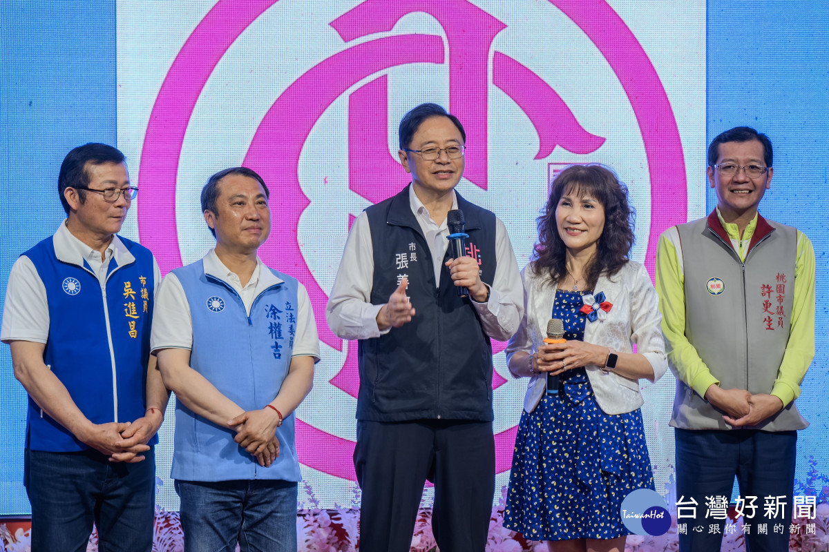 張市長致詞。