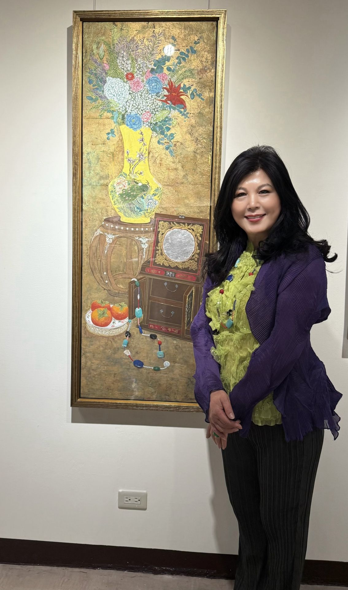 廖庭玉〈鏡花園〉成焦點 第73屆中部美展展現生活與藝術交織