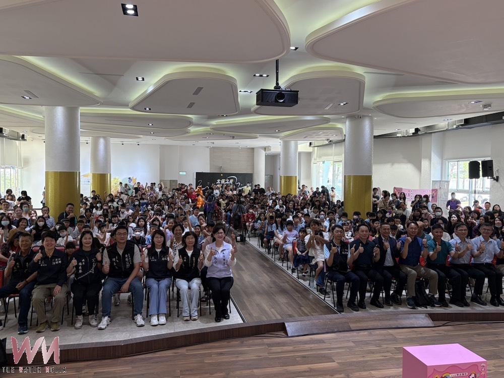 太保市鄭淑分市長肯定孩子在品格、學習與生活態度上的優良表現，辦「模範兒童表揚大會」。（圖/記者陳惲朋攝）