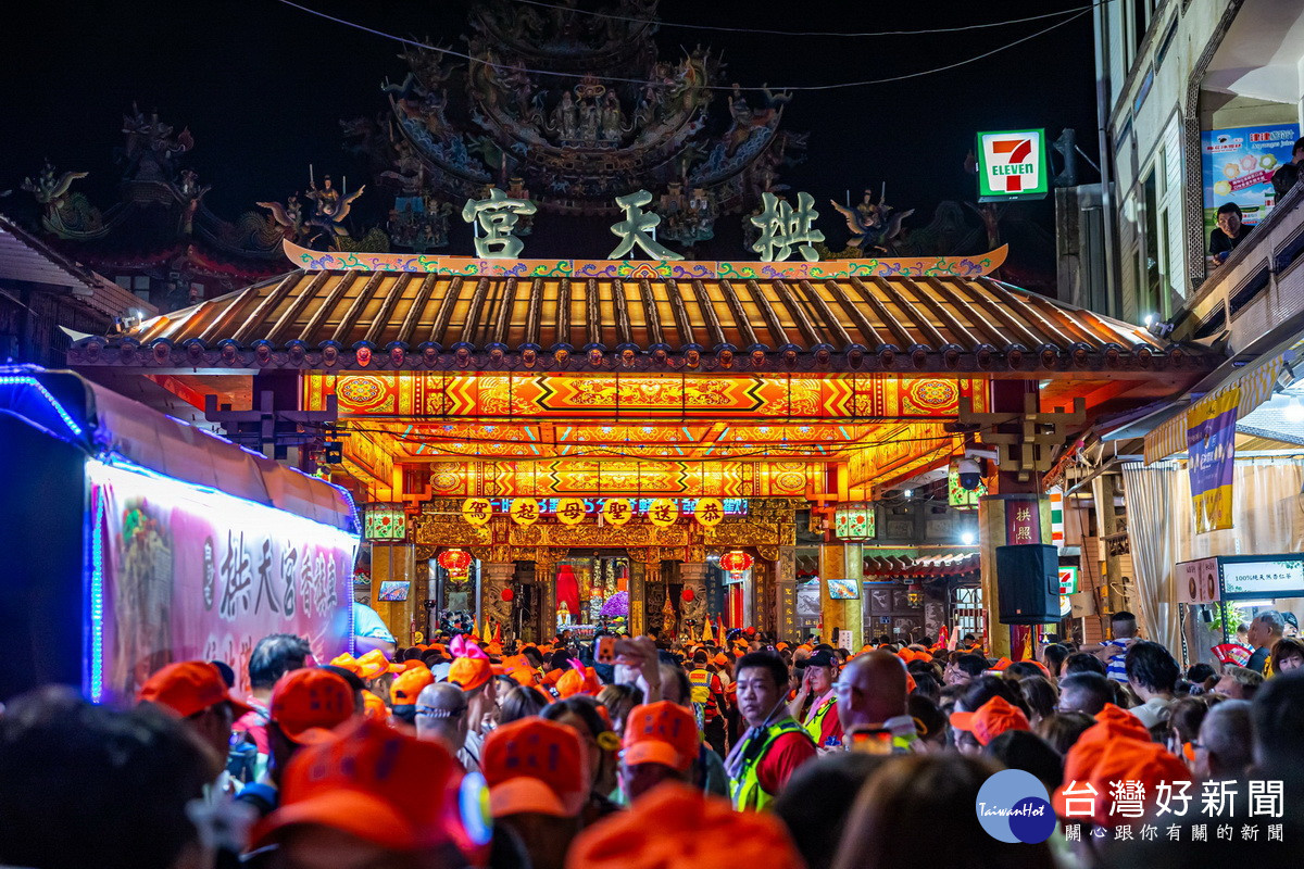 數十萬信眾報名跟隨媽祖。(縣府提供)