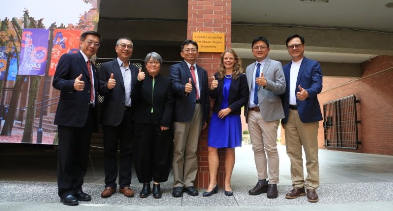 台英聯合辦學首例　中山大學全球公民權碩士學程揭牌