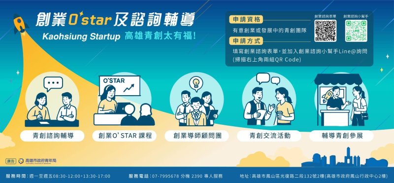 創業O'Star化身最強外掛  高雄青創插旗盧森堡