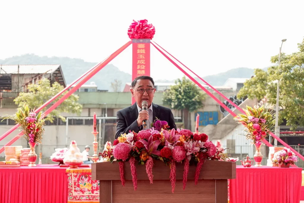 「臺鐵玉成段慧榮臺北總部大樓」,於今(13)日舉行開工動土典禮。