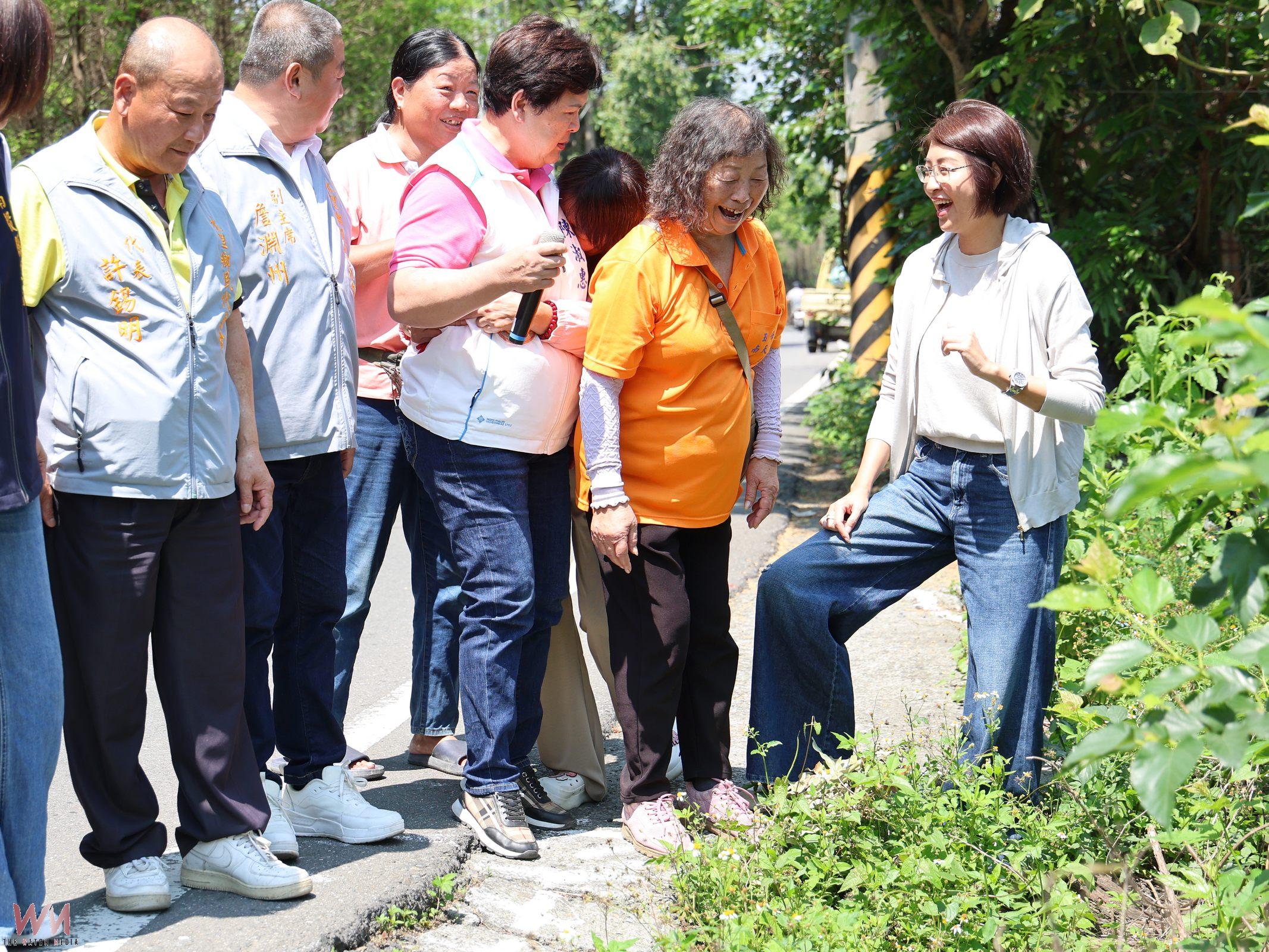 南投縣長許淑華長水里會勘 加速改善道路、排水 - https://www.watchmedia01.com