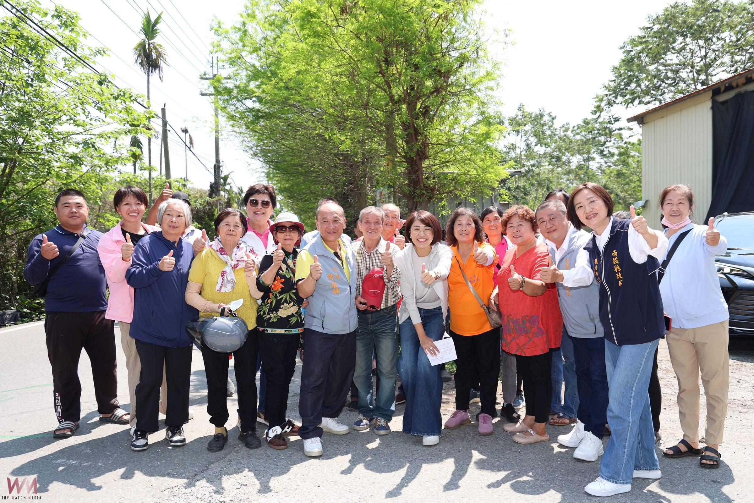 南投縣長許淑華長水里會勘 加速改善道路、排水 - https://www.watchmedia01.com