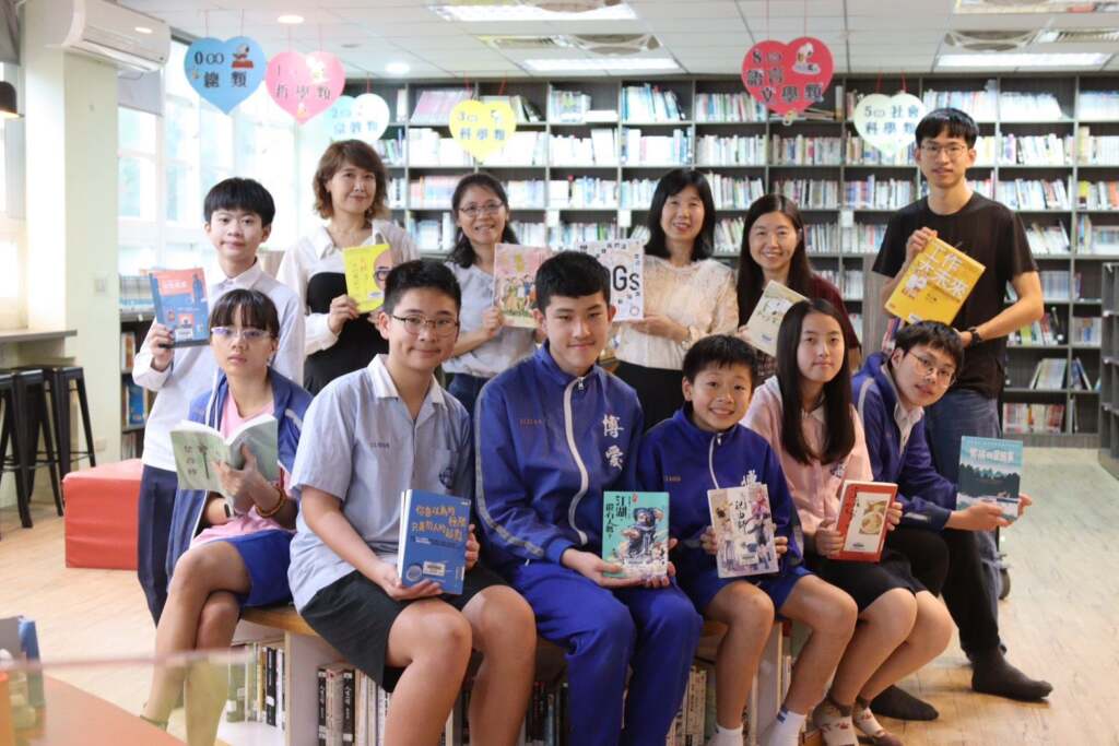 ▲博愛國中師生辦理閱讀活動課程。