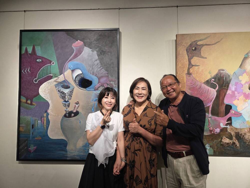 《無有之境》師大展出 莊麗珠以超現實語彙書寫靈魂地景 220 CNEWS195260415a01