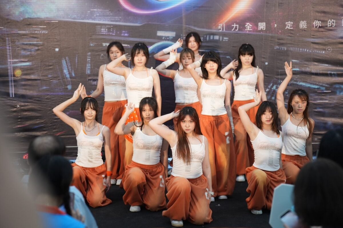 ▲竹東高中熱舞社為「星球代號 H-26」活動,帶來充滿熱情的表演,展現青春無限動能。