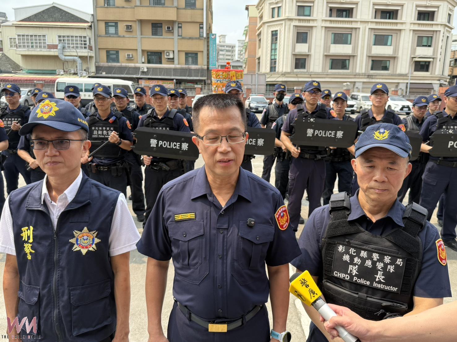 (有影片)/ 真的打下去!彰警演練搶轎衝突「棍棒齊飛」 - https://www.watchmedia01.com