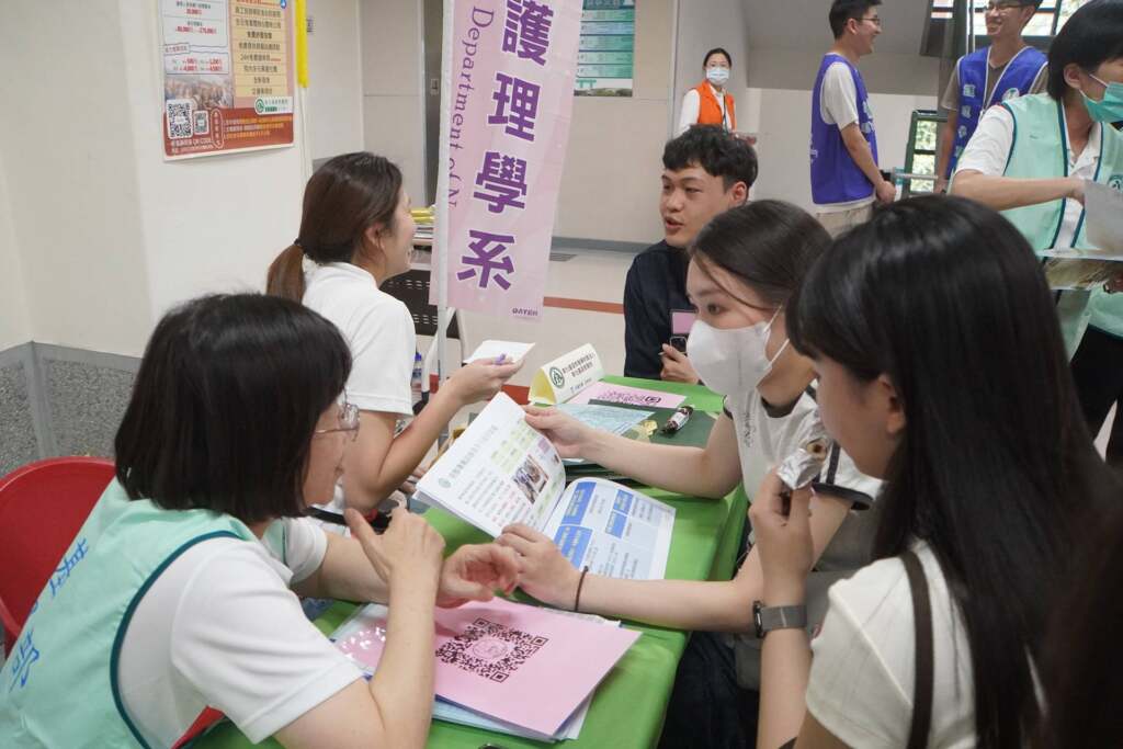 ▲大葉大學護理學系就業博覽會熱鬧登場。（圖／記者林明佑翻攝）