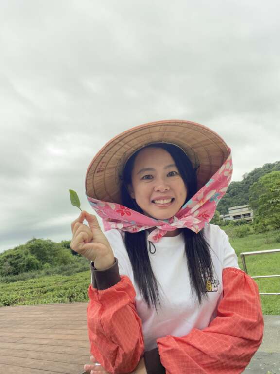 ▲榮獲「女性領導力」大獎的宜蘭冬山星源茶園經營者黃資婷。