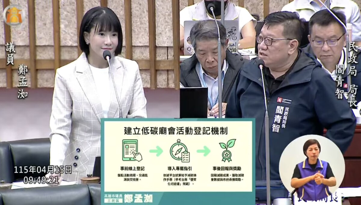 宗教場所無障礙落後　鄭孟洳籲市府加速打造友善環境