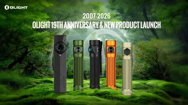 慶祝地球月 傲雷推出經久耐用的新款手電