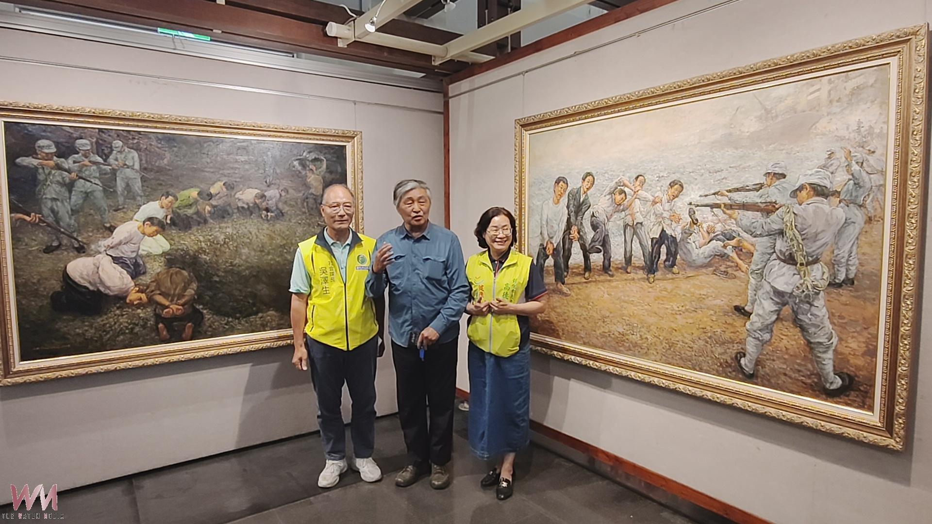 (有影片)/彰化藝術館展「見證臺灣史」 29幅作品直擊人心 - https://www.watchmedia01.com