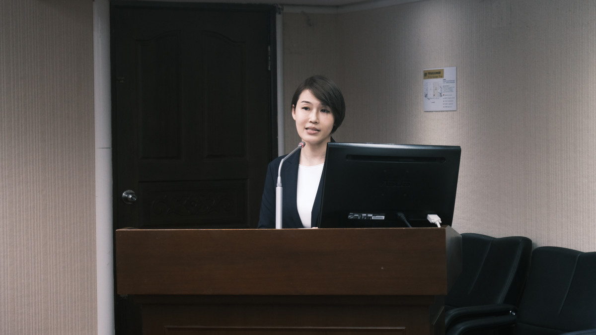 潘怡伶理事長建議應透過衛教宣導提升疾病認知,並穩定治療改善患者肺功能。