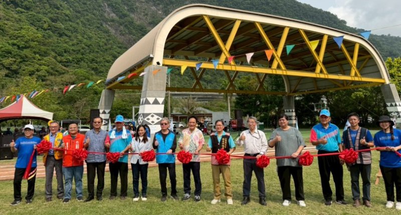 武塔國小射箭場啟用 曾智勇主委:打造泰雅文化與運動教育基地