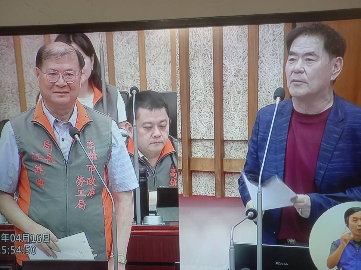 ▲劉德林議員表示少子化問題日益嚴重，中央不應以口號治國，盼市府以創新政策減輕年輕人壓力。（記者 李堂安 翻攝）