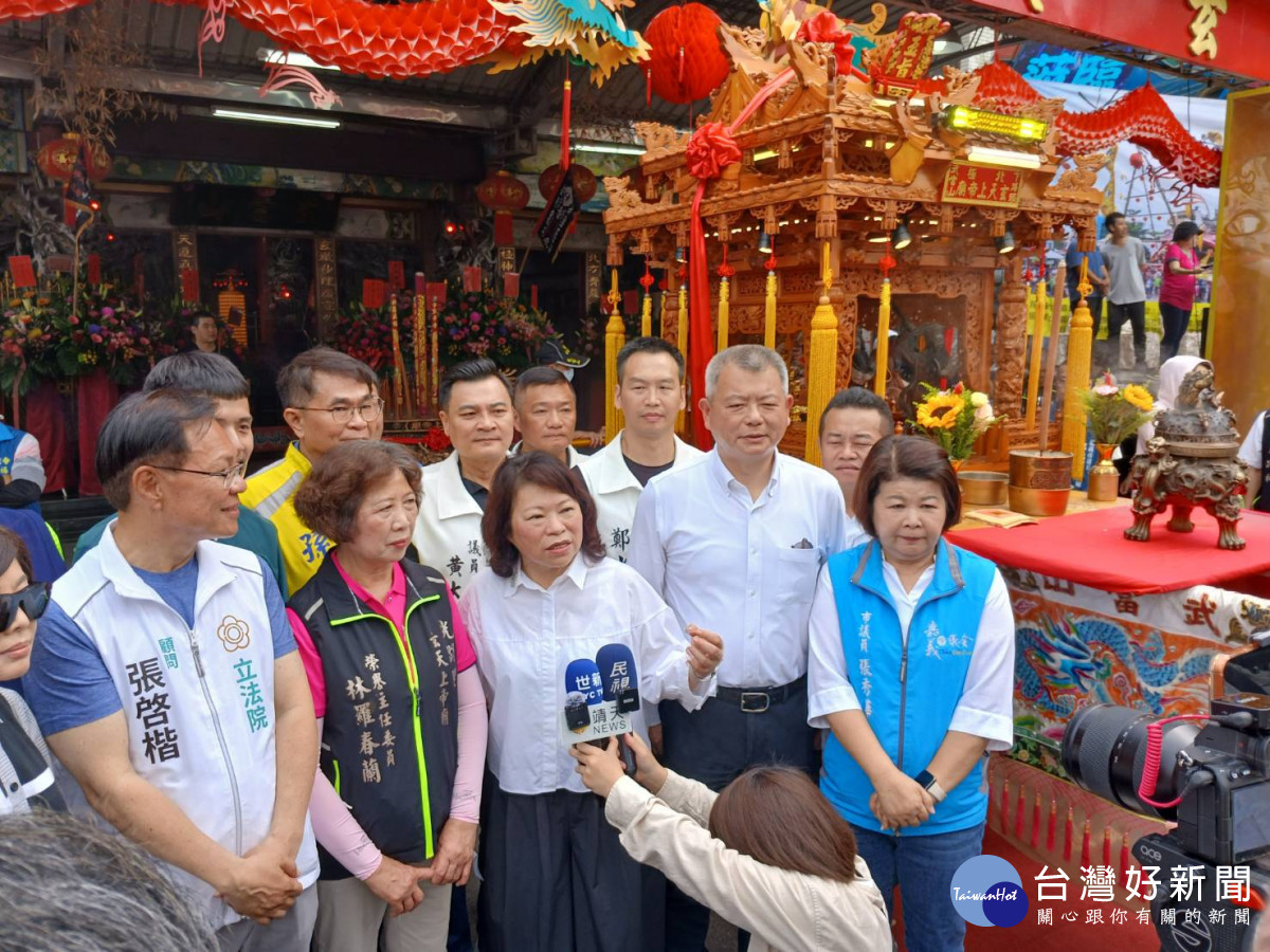 傳承超過200年的嘉義市鞦韆節今天在嘉義市光路里武當山玄天上帝廟廟埕熱鬧登場/民眾提供