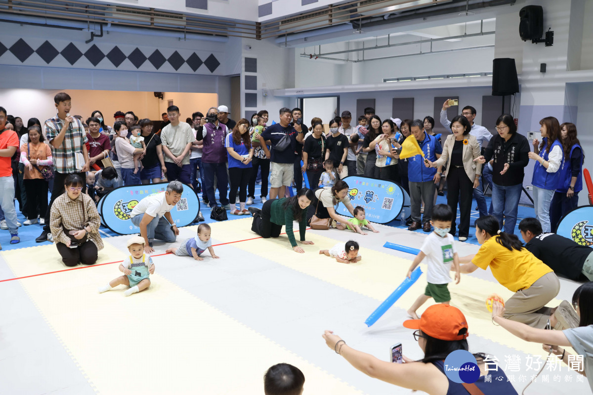 雲林縣「115年寶寶樂幸福」親子活動今天在虎尾綜合社會福利館熱鬧登場／翻攝照片