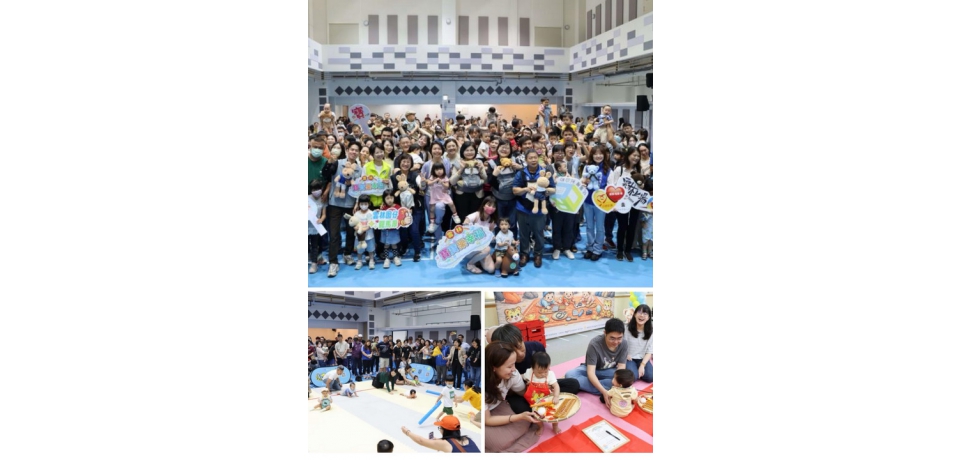 雲林寶寶趣味賽熱鬧登場! 縣長張麗善到場應援 與百名萌寶共度歡樂周末