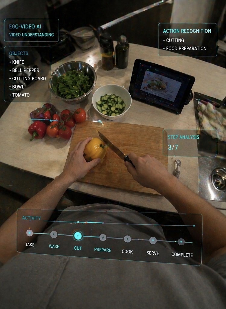 Meta強化影音理解引擎!Ego-Video框架讓AI能解析第一人稱影片內容 42 FC65716F FB06 4902 9B76 87503E5CDAEF 1