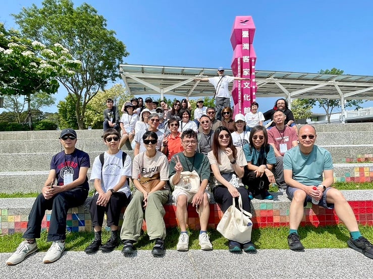 ▲台灣客家文化館文化走讀。