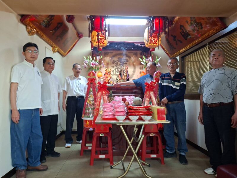 圖文：詹德成董事長帶領北原礦業公司員工恭祝北極玄天上帝聖誕千秋盛大舉辦祈福祝壽聖典 傳承信仰凝聚地方情誼。