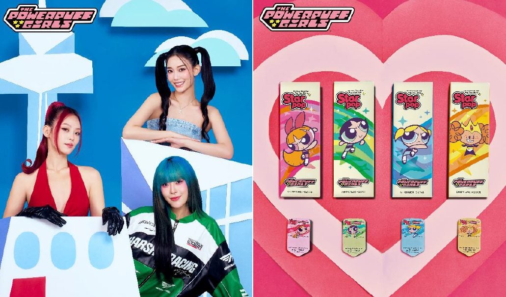 ▲Starpop 全新《飛天小女警》款式矽水膠隱形眼鏡產品情境圖