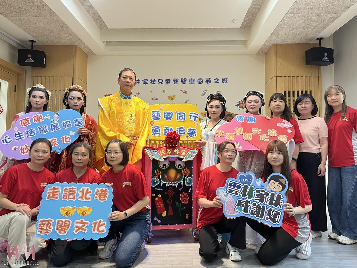 雲林家扶兒登藝閣車隨媽祖繞境　24名學子展現文化傳承行動力