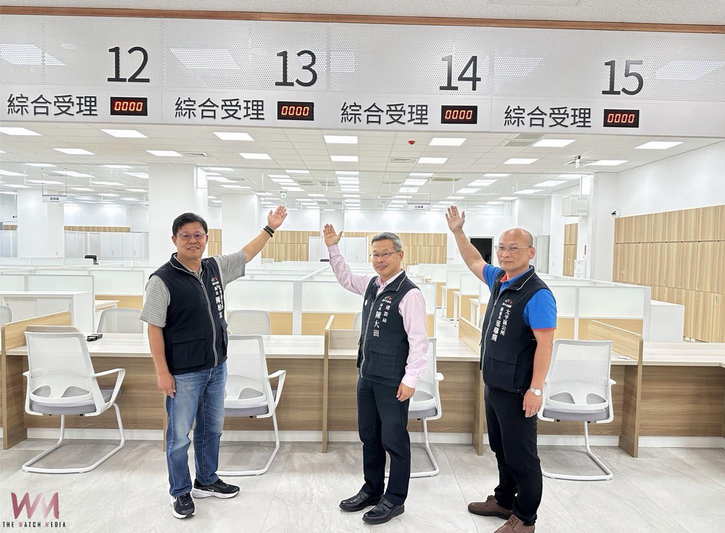 台中市太平聯合行政中心內部首曝光　導入工程美學打造以人為本新典範