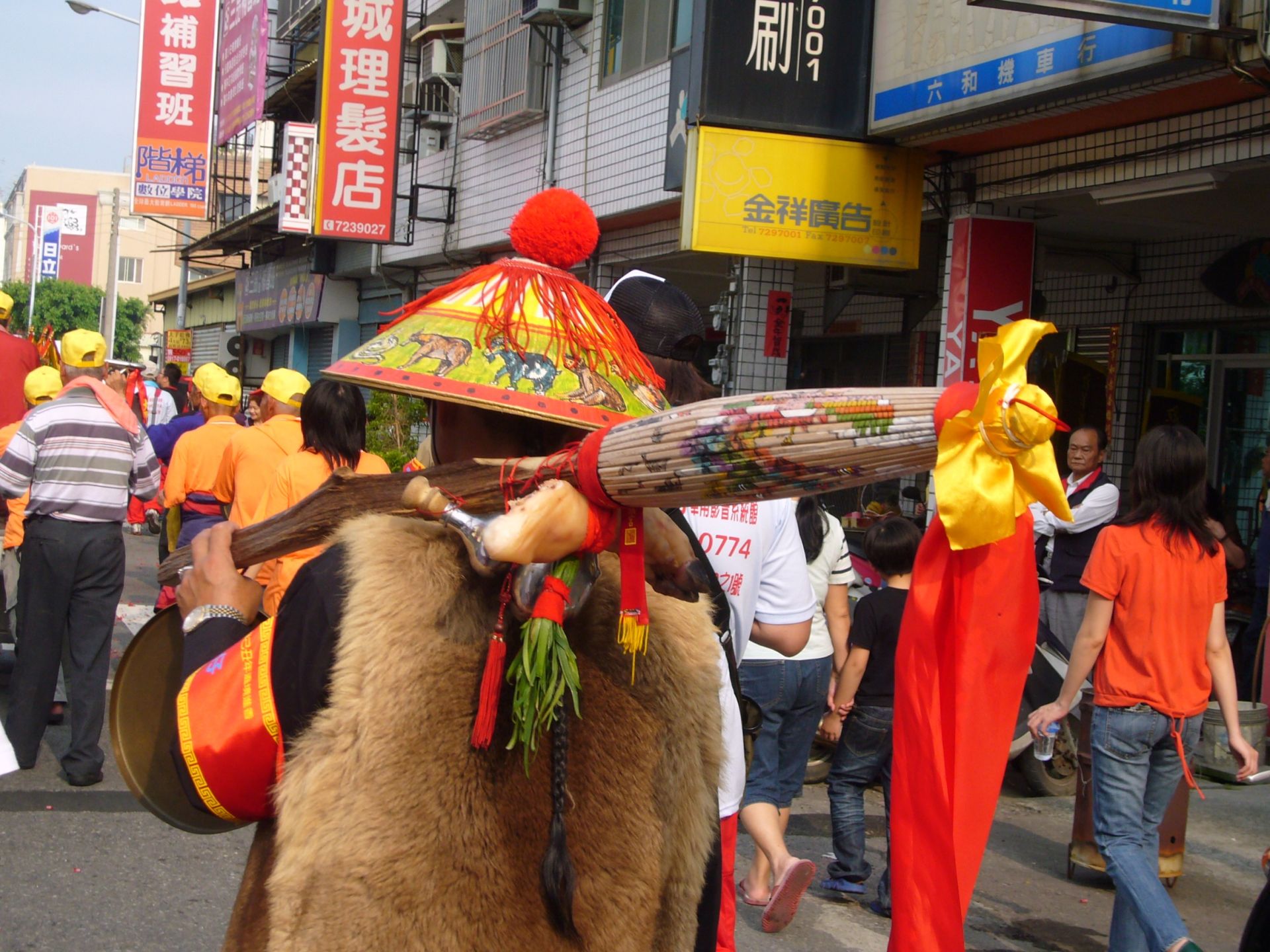 媽祖遶境不能少了他！「報馬仔」全身行頭藏深意　知足、感恩、惜福一次看
