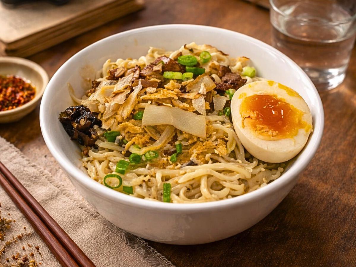 彰化平價小吃： 融合經典與創新的香濃胡麻拌麵，以銅板價位享受料理中蘊含的巧思（圖/Medick Marketing Ltd.提供）
