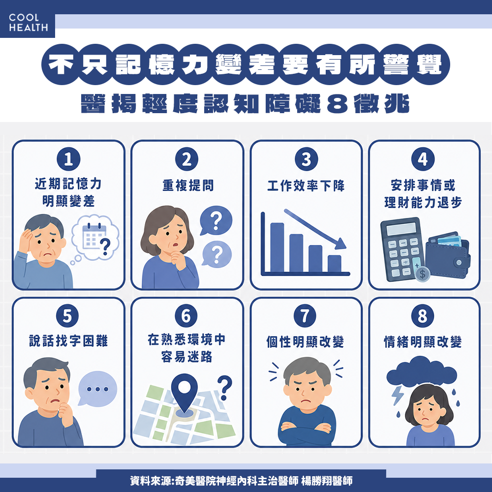 別讓老了、記性差變藉口! 辨識「這些」警訊掌握治療先機