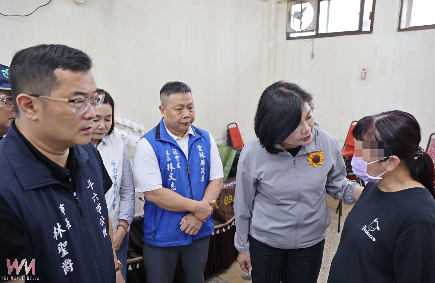 斗六火警奪兩命　縣府攜手善團慰問家屬