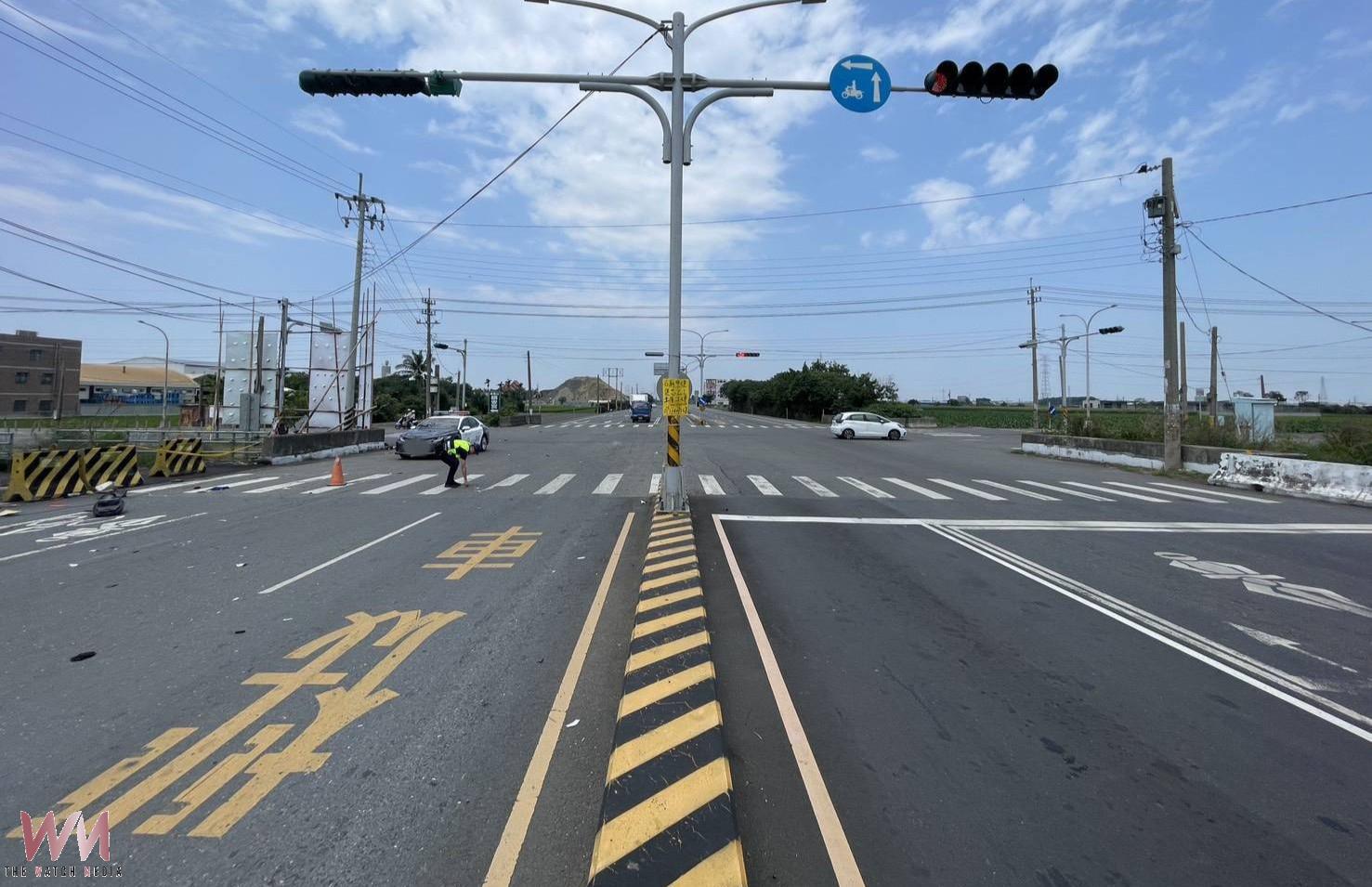 褒忠158與台19線死亡車禍 機車女騎士闖紅燈釀憾事 - https://www.watchmedia01.com