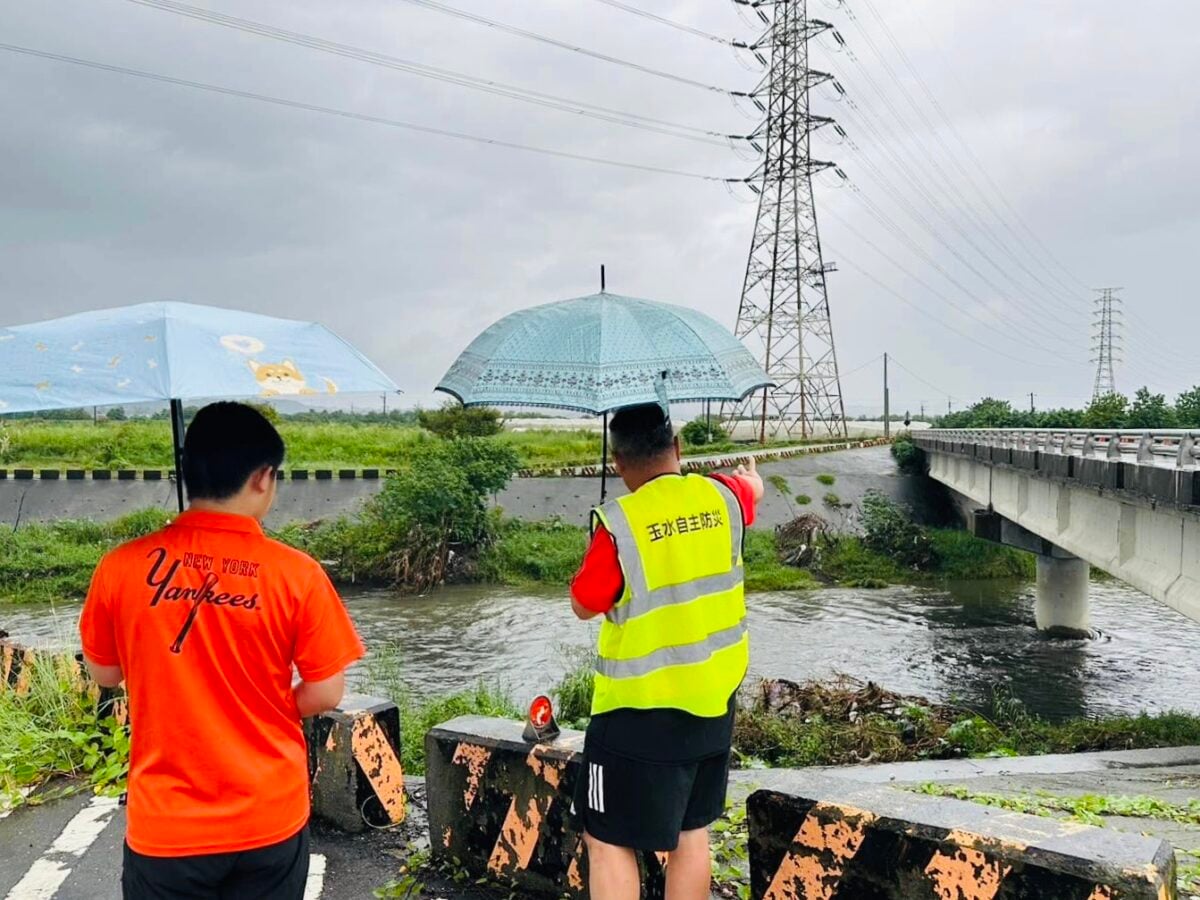 ▲屏東社區走出在地防災模式,九如玉水社區自主防範。