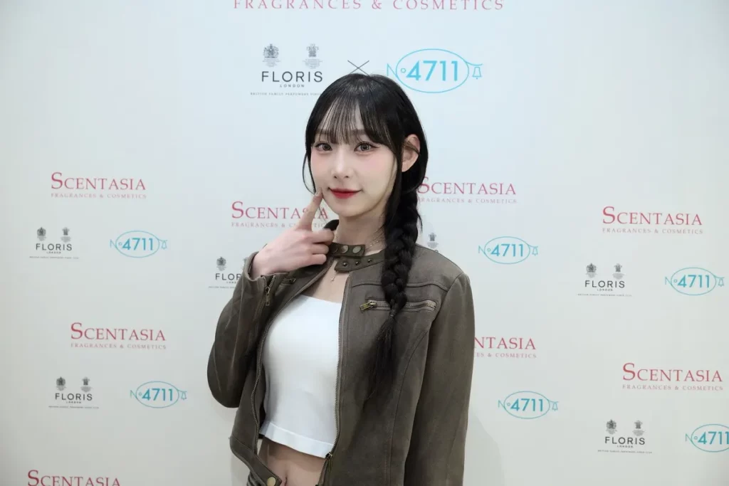 啦啦隊電眼女神鄭熙靜曝愛用香水,球場應援空檔也會噴香水。