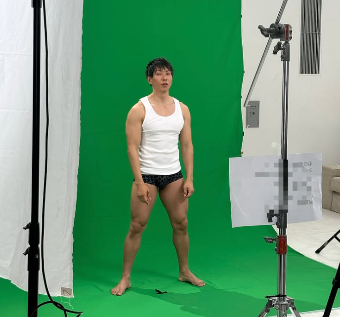 AV男優清水健自爆自己尺寸變大了。(圖/翻攝清水健IG)