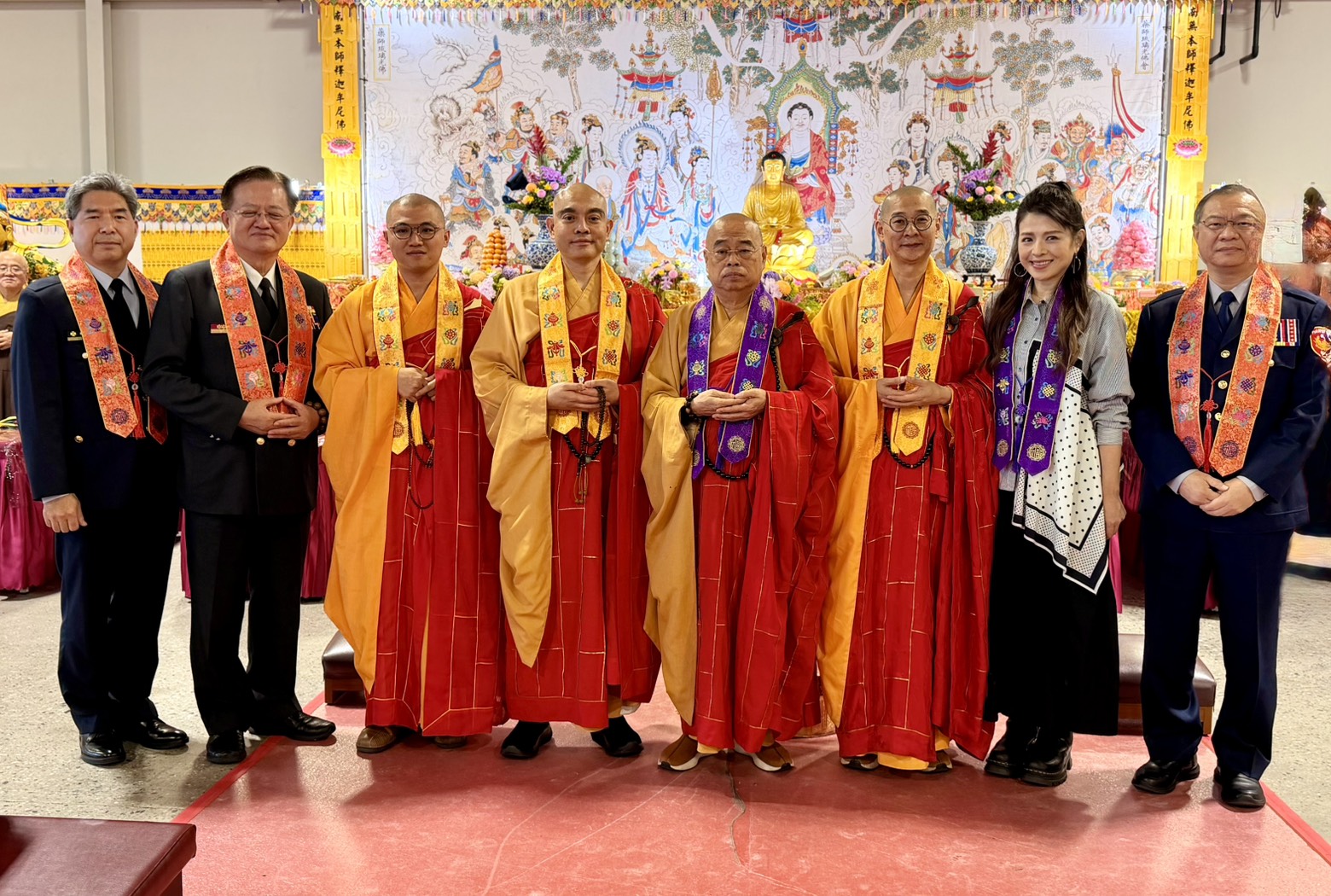 【有影】撫慰家屬祈願平安 佛誕文化節為警消與矯正人員消災祈福與追思 226 【有影】撫慰家屬祈願平安 佛誕文化節為警消與矯正人員消災祈福與追思 225