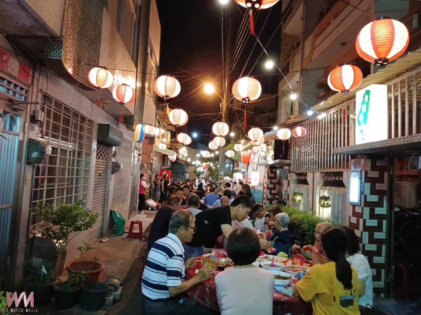 北港迎媽祖暖身登場！兩光巷「辦桌趴」熱鬧開席 傳承人情味文化