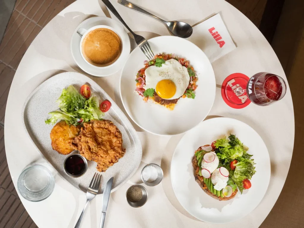 新加州料理 LillA 推出全新早午餐，大膽翻玩經典並定義「現代美式 Diner」新風味。圖／開展餐飲集團提供