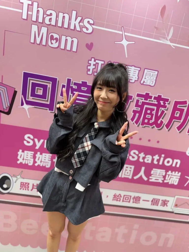 電玩女神陸子玄擔任回憶收藏大使,分享「我們要怎麼把愛保存起來」。