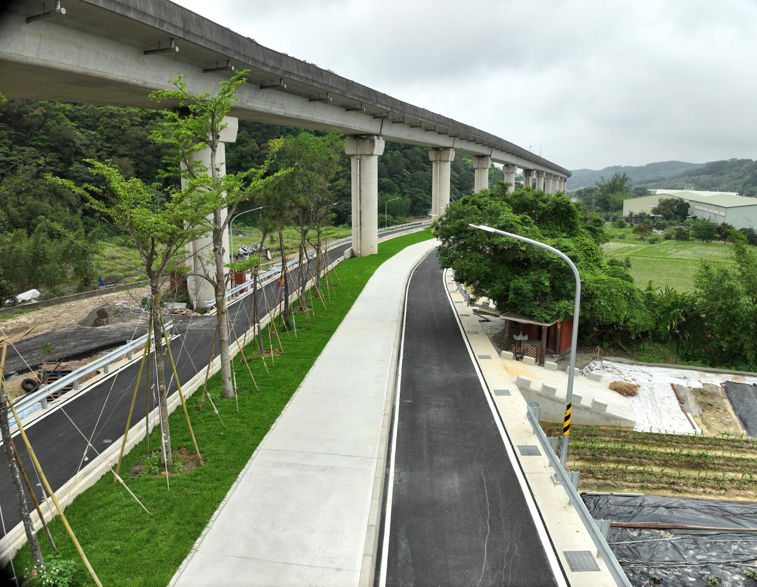 斥資1.7億!蘆竹A11赤塗路新闢道路通車 發揮整體路網效益 赤塗路竣工 0 scaled