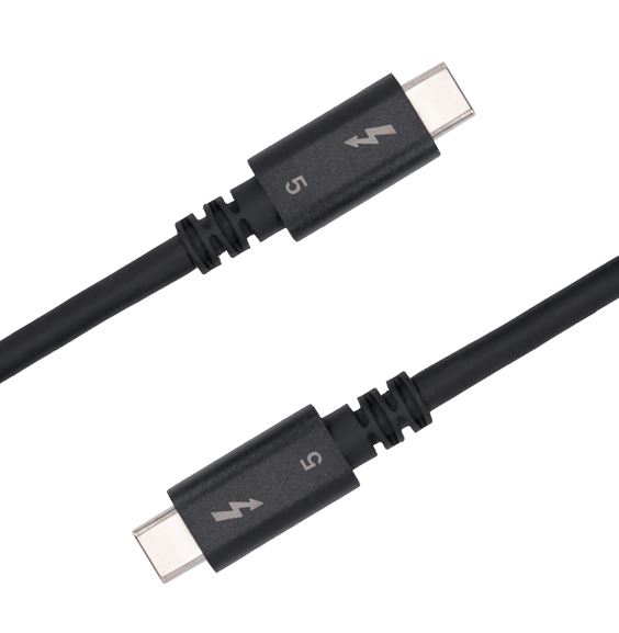 圖/Thunderbolt™ 5 1.5M被動式線材。(建舜電子提供)