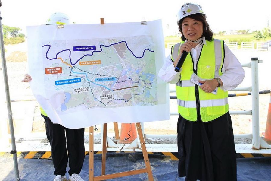 積極治水強化城市韌性 嘉市爭取西排水設計經費獲中央核定