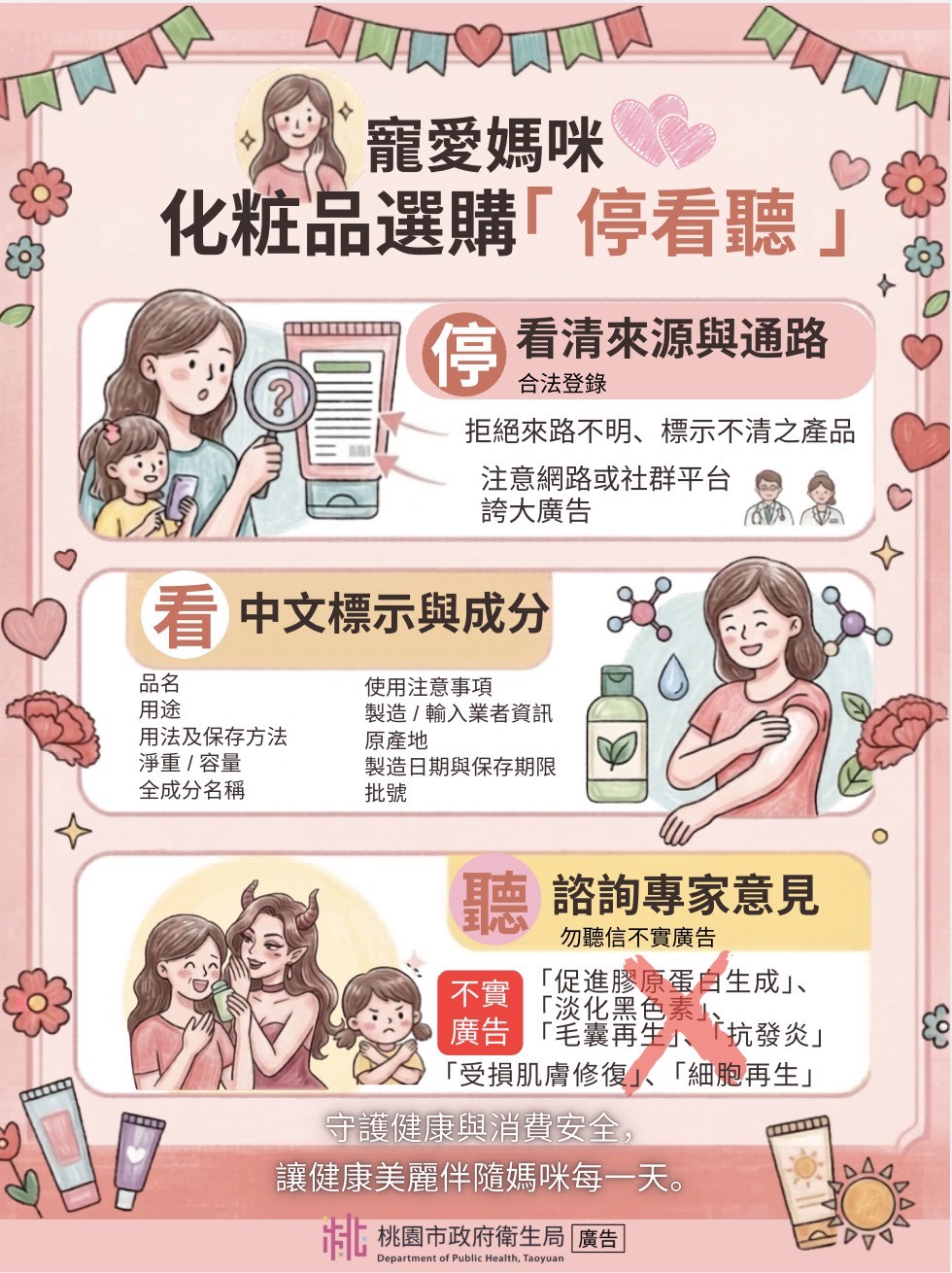 愛媽咪不踩雷!選購保養品認明中文標示 避開誇大不實廣告 S 181231674