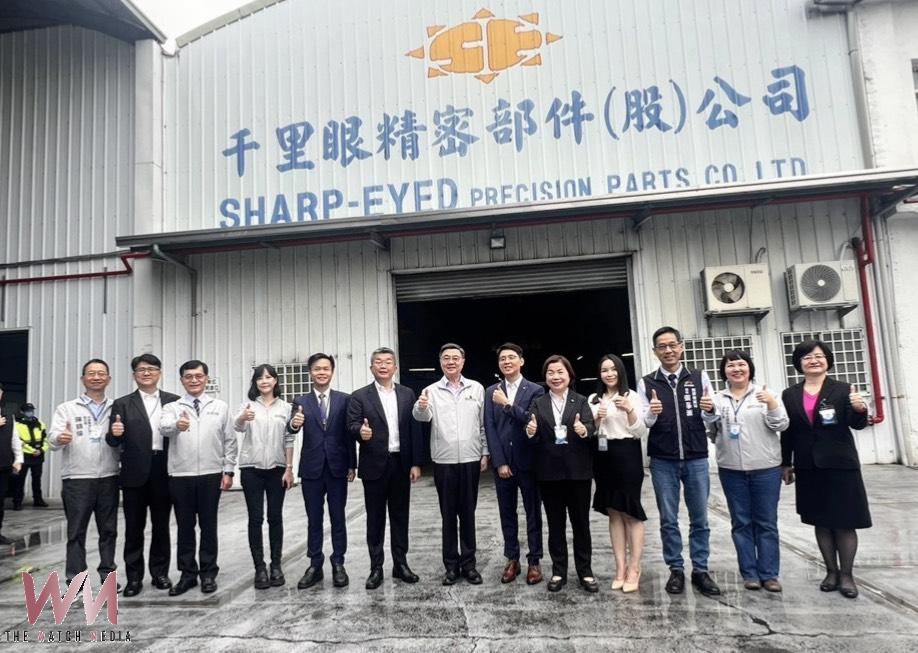 卓榮泰率團參訪台中企業 經發局:AI助攻產業升級 展現「黑手變金手」實力 - https://www.watchmedia01.com