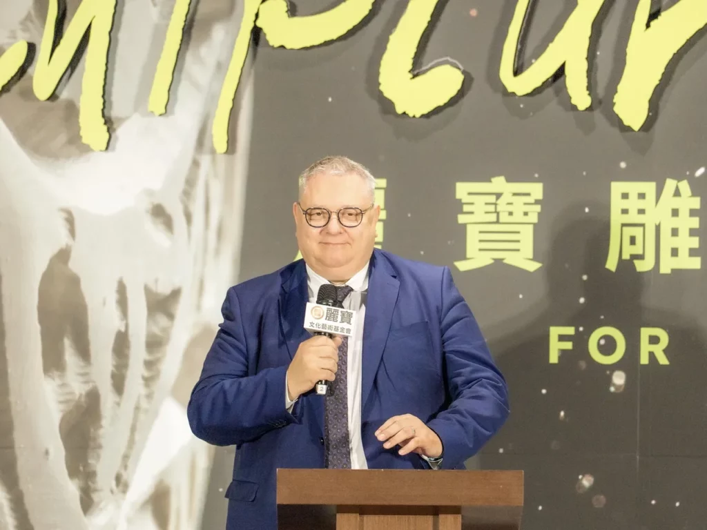 奧地利台北辦事處代表何士誠致詞