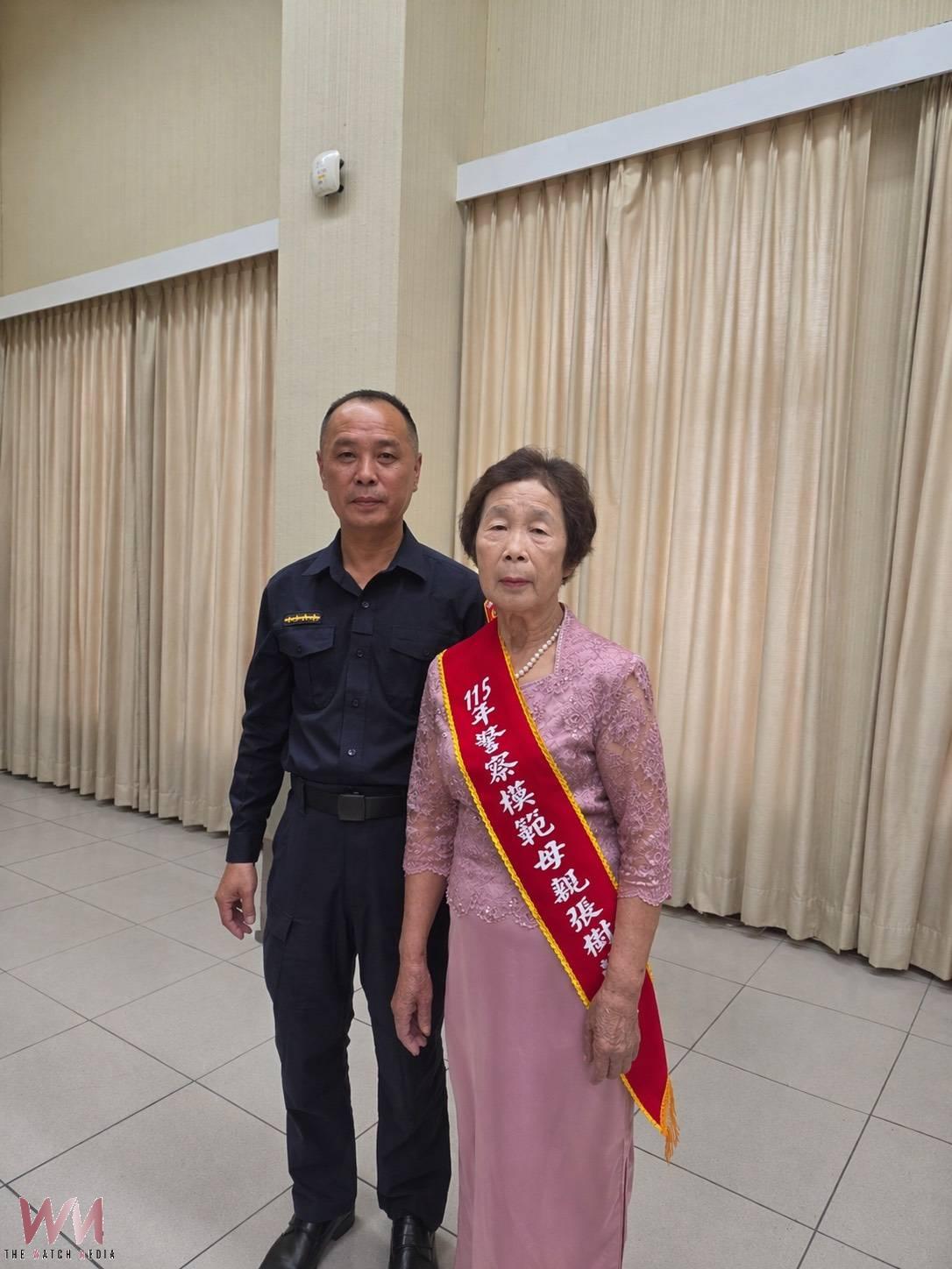 警察媽媽獲全國表揚　北斗分局巡佐母親張樹蘭榮登模範 - https://www.watchmedia01.com