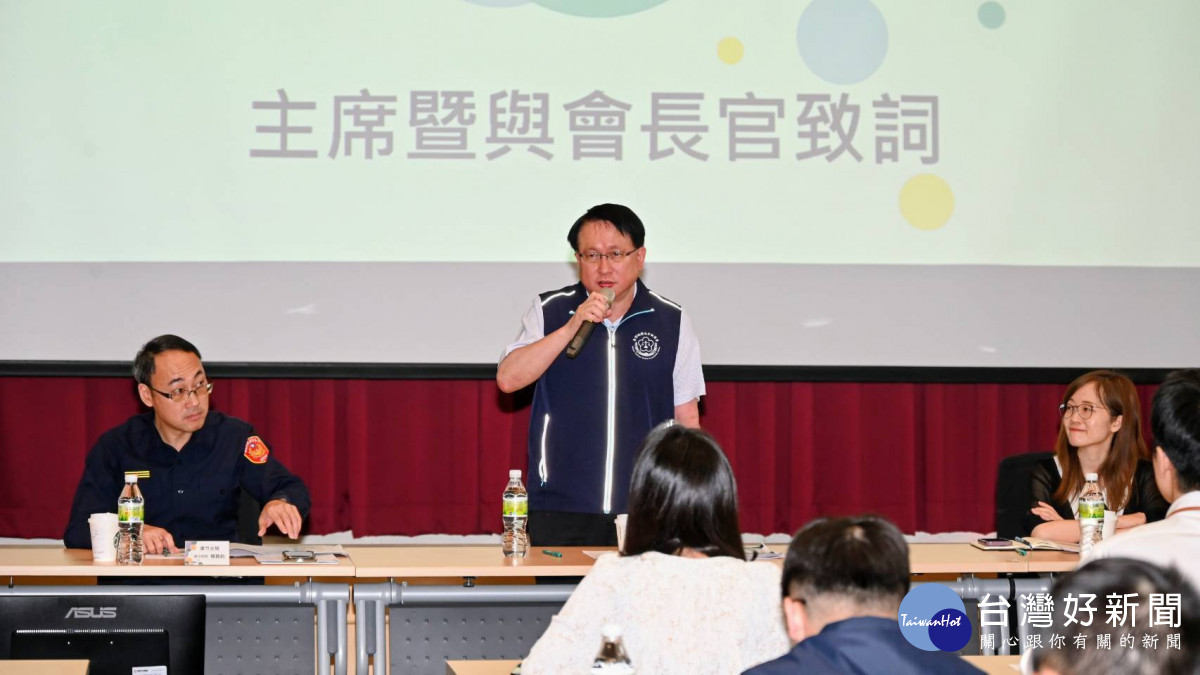 桃園地檢署聯合蘆竹分局統合檢警調戰力 ，展現維護清明選風決心。